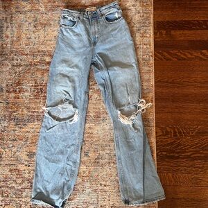 Abercrombie Jeans; 90s relaxed Jean High rise